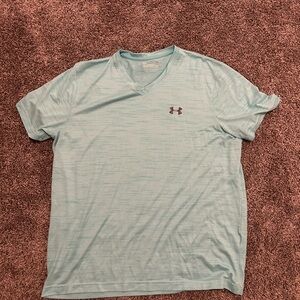 Under Armour Men's Aqua V-Neck Tee